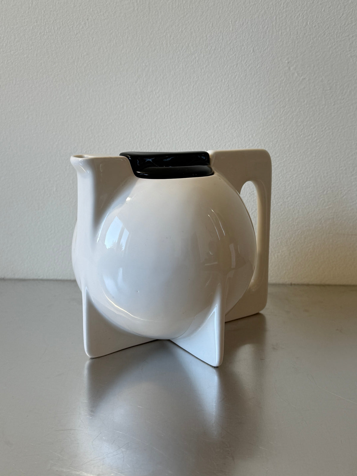 Vintage Modernist Bauhaus Design Teapot