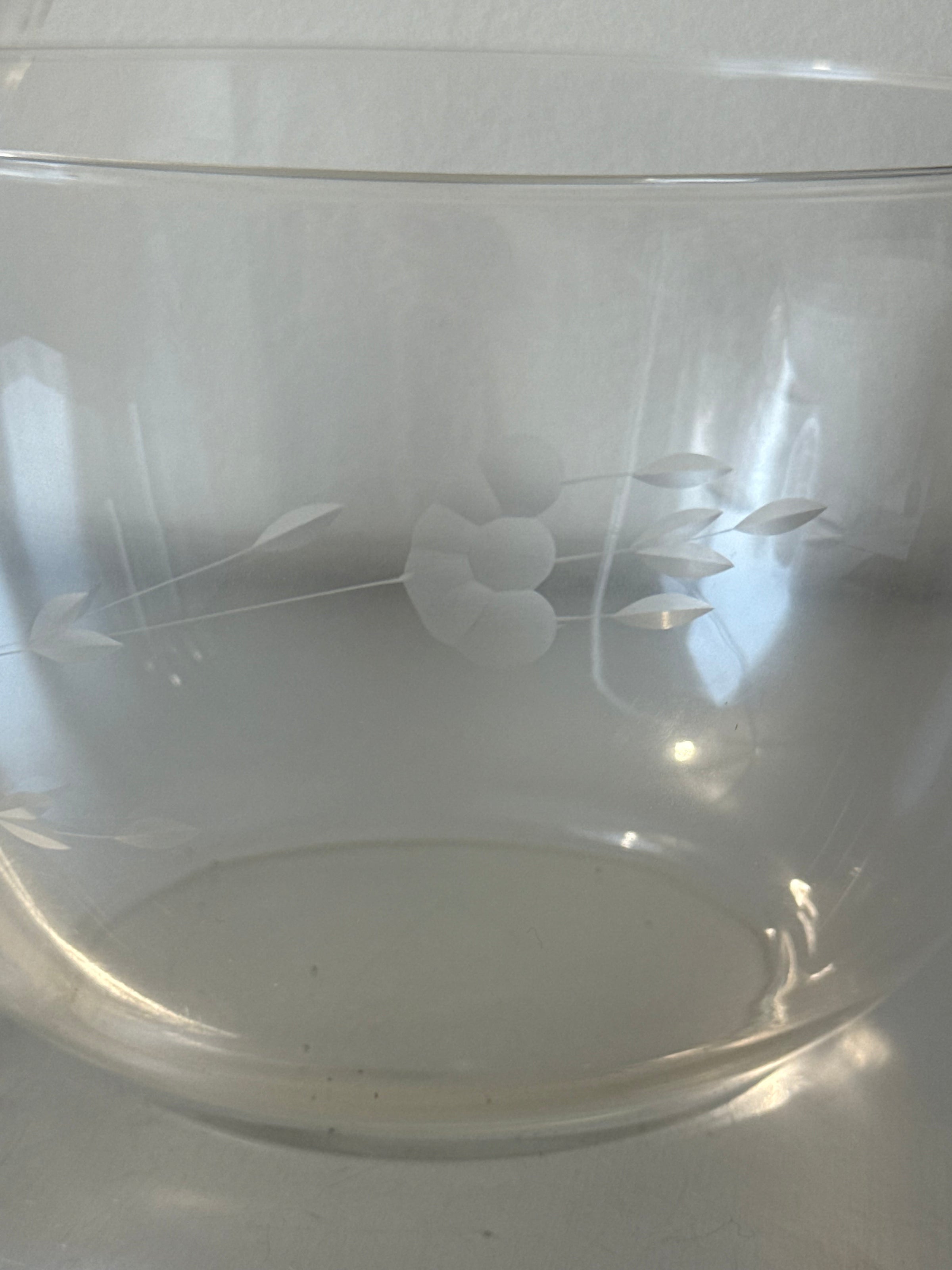 House Heritage Apple Bowl Hand Blown Jar