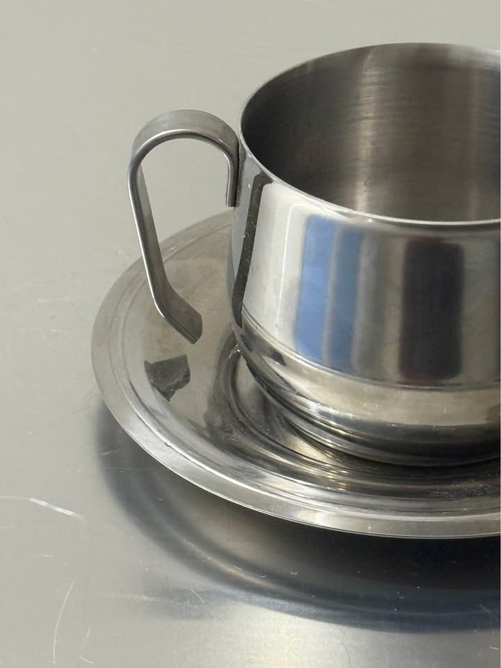 Stainless Italian Coffee Set