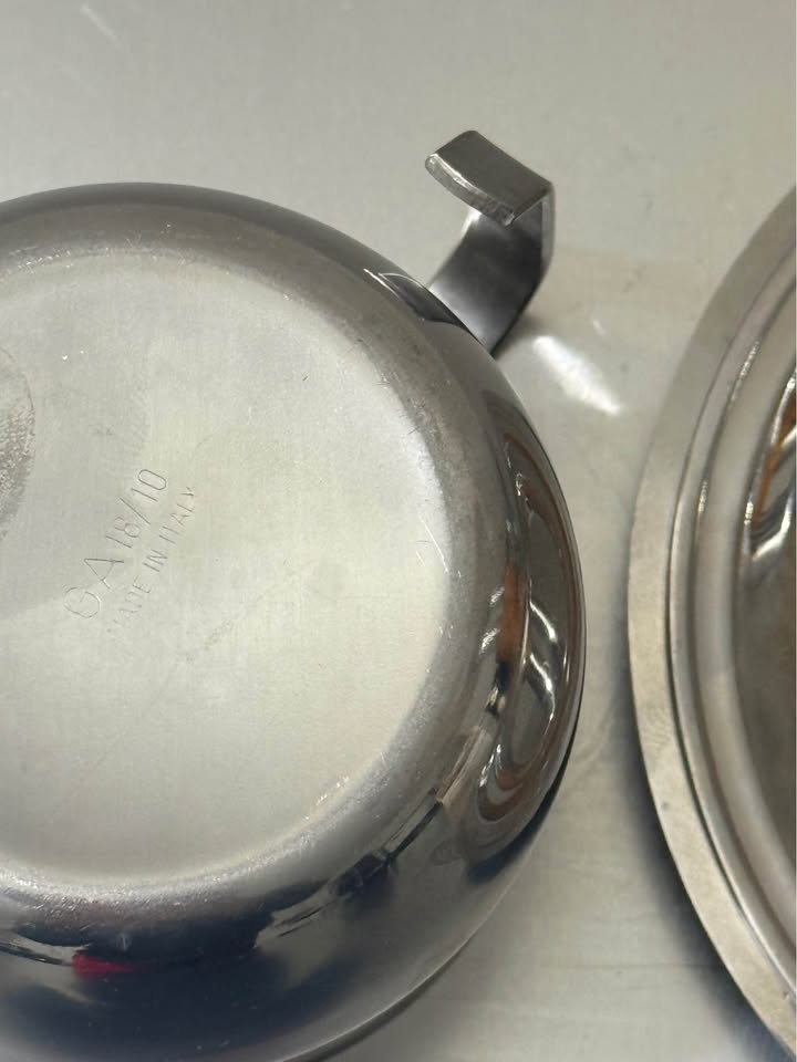Stainless Italian Coffee Set
