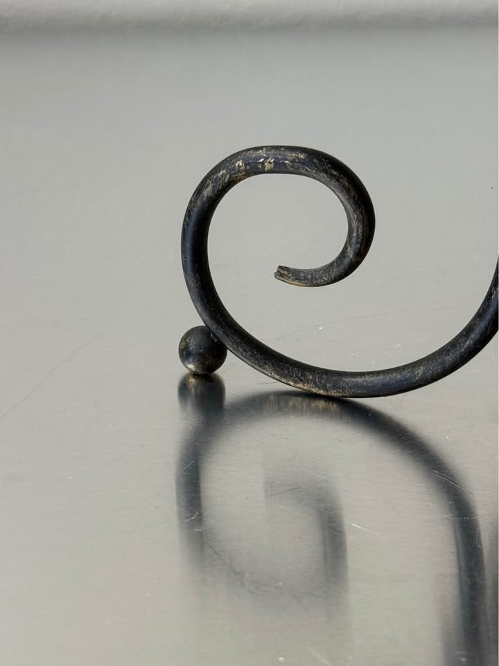Vintage Chandelier Iron Centerpiece Lamp