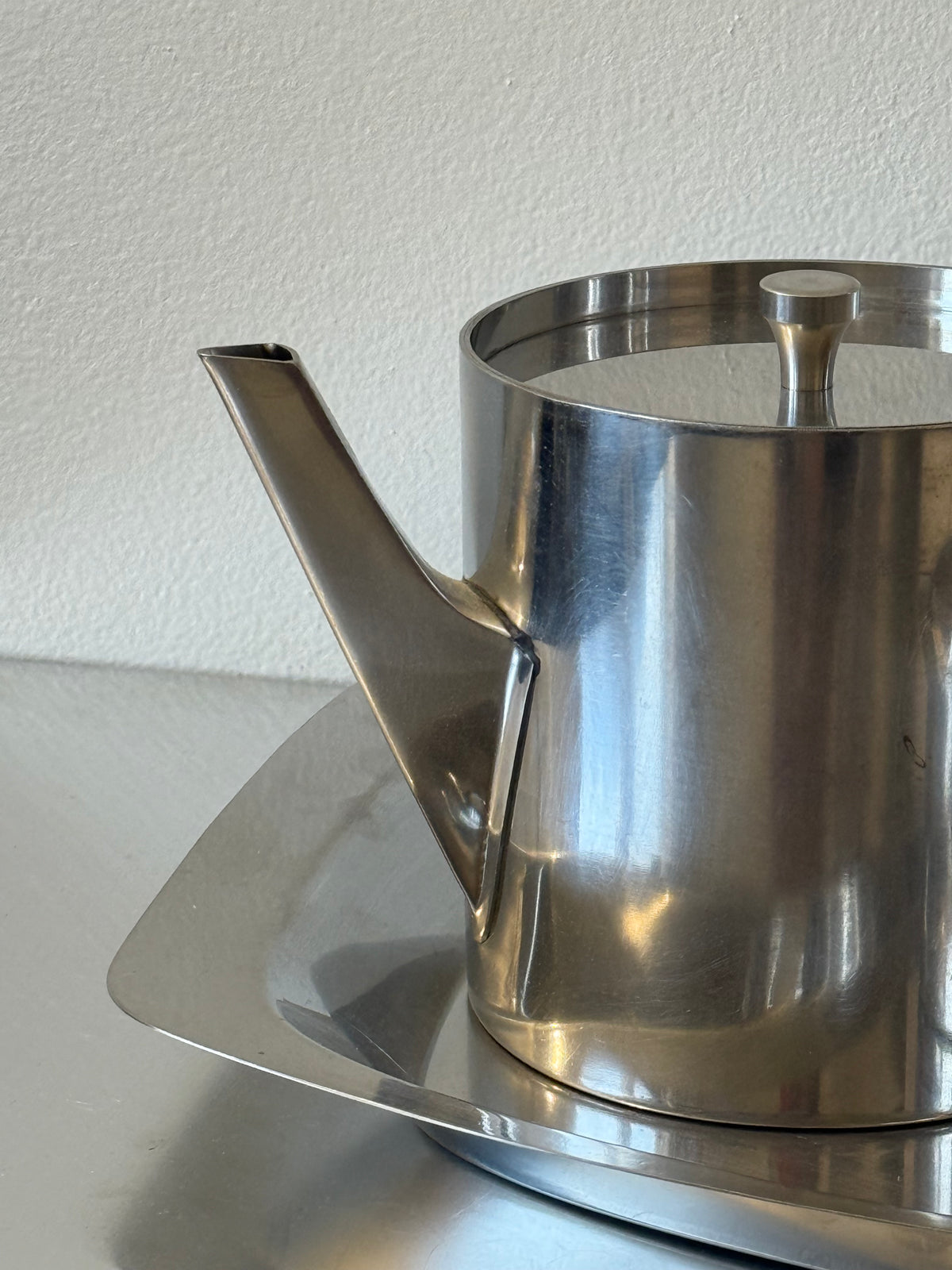 Modernist Stainless Coffee Set