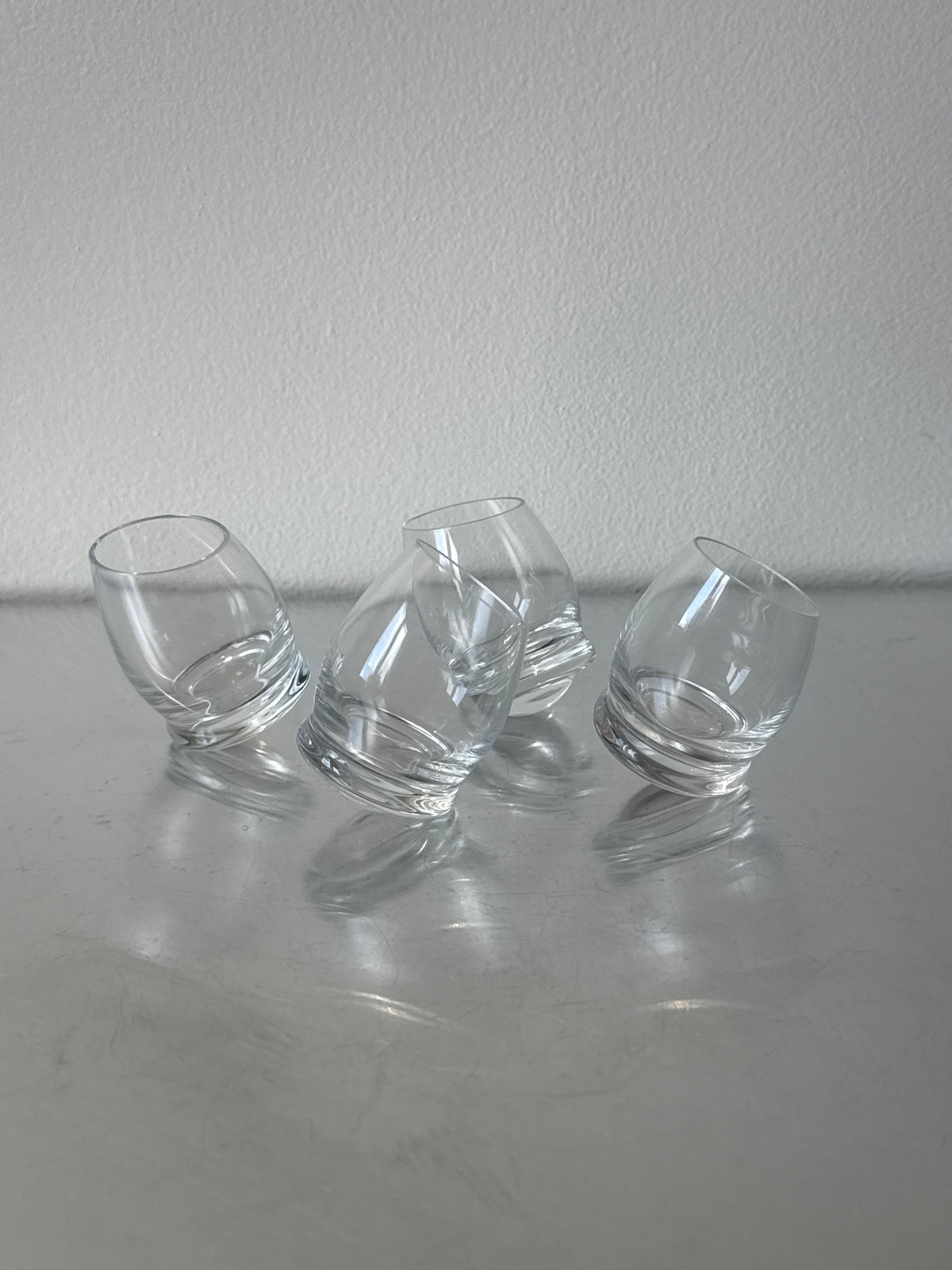 Set of 4 German Rosenthal Studio Line Shooter Glasses
