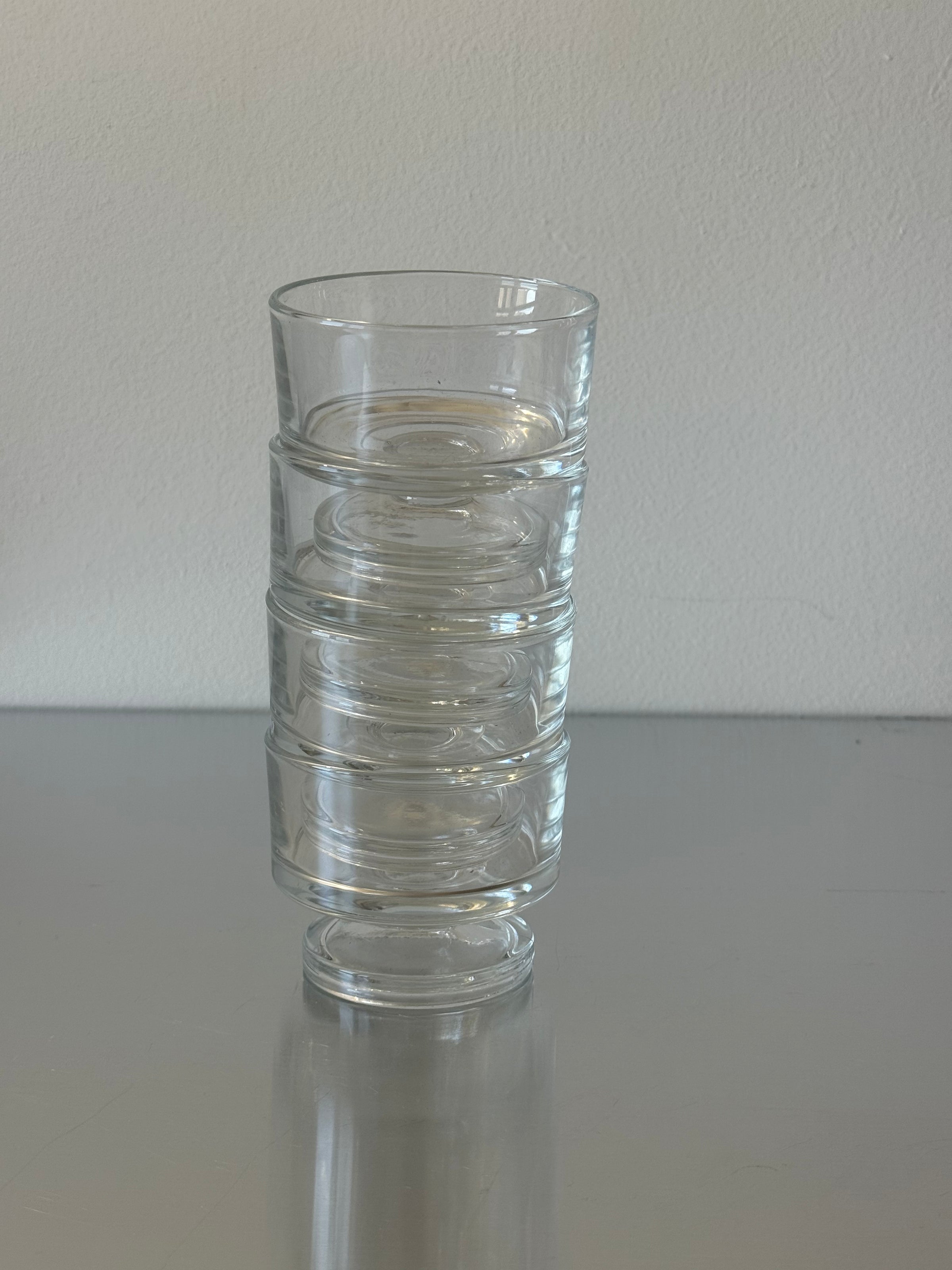 Set of 4 italian cocktail glasses