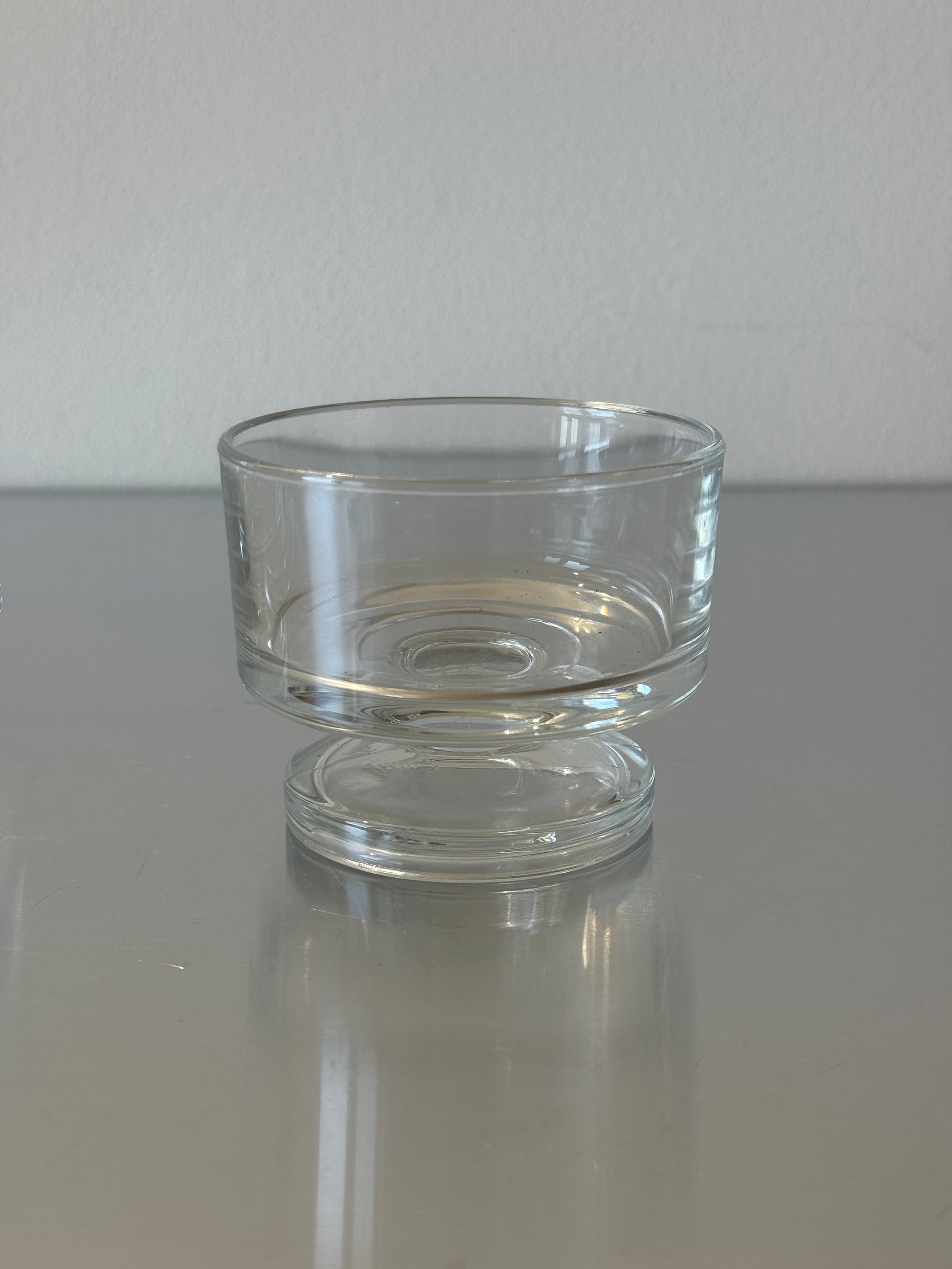 Set of 4 italian cocktail glasses