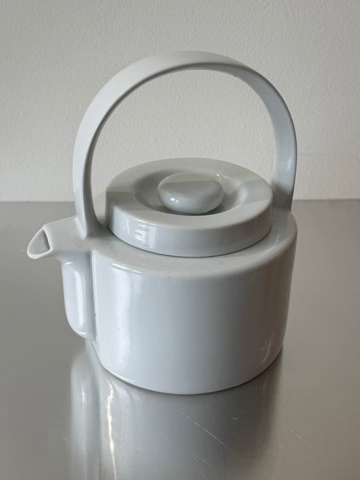 Postmodern Porcelain Teapot by Koen De Winter